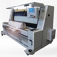 Stretch fabric inspection machine