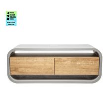 Contemporary TV cabinet OPUS VIDERO LIGNUM lowboardwith drawersfor hotel rooms