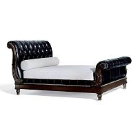 Double bed CLIVEDONChesterfieldupholsteredwith headboard