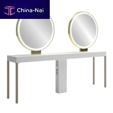 Contemporary dressing table QL 4Pmelaminefreestandingfor hairdressers