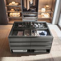 Contemporary chest of drawers GLISS MASTER ISLANDglassmelamineby Vincent Van Duysen