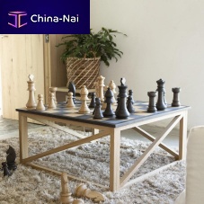 Outdoor chess table FLANDERScontemporaryhomeoak