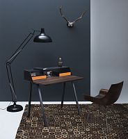 Contemporary secretary desk PS04woodensteelwith storage