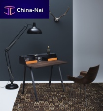 Contemporary secretary desk PS04woodensteelwith storage