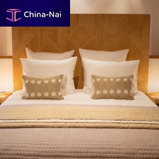 Double bed headboard Wabicontemporaryrattancommercial
