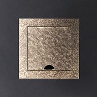 Built-in electrical box floor-mountedfor sockets