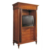 Classic TV cabinet J1with drawerswith storagewooden