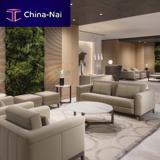 Contemporary sofa KBAMleatherwhitebeige