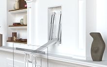 Contemporary TV wall bracket swivelretractablemetal