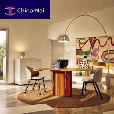 Contemporary table BOLMDFlacquered MDFpolyurethane base