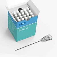 Vascular access cannula STERiGLIDE straightstainless steeldisposable