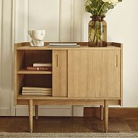 Contemporary sideboard PETITE 1050oaksolid woodwood veneer