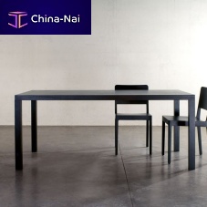 Contemporary table SIZE&SIZEoakashwood veneer