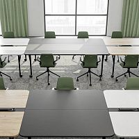 Contemporary table FS3CNCNB13FNNOOONAAwoodenmetal baserectangular