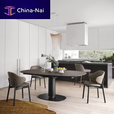Contemporary table elsonglassceramicmarble