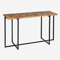 Contemporary sideboard table SHANGRI woodenpainted metal baserectangular