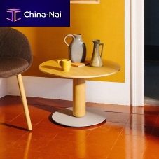 Contemporary side table Taber oakHPLFenix NTM®