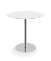 Contemporary table polypropylenelaminatechrome steel