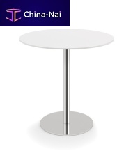 Contemporary table polypropylenelaminatechrome steel