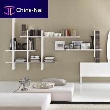 Wall-mounted shelf COMP_758contemporarylacquered wood