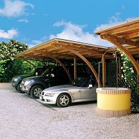 Wooden carport AUTOCOVER