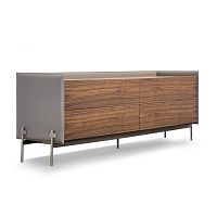 Contemporary chest of drawers V246woodenmetalleather