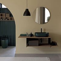 Modern bathroom cabinet SLD2homewoodensheet metal