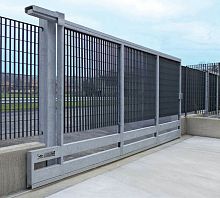 Swing gate SGslidinggalvanised steelwith bars