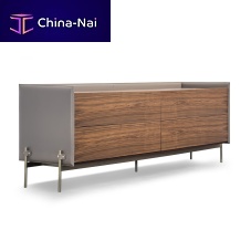 Contemporary chest of drawers V246woodenmetalleather