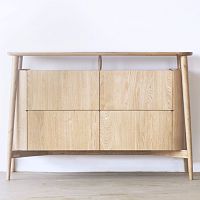 Contemporary chest of drawers HOLD oakwalnutnot specified