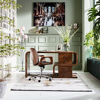 Free-standing desk SNAKEcontemporaryMDFstraight