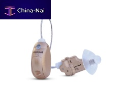 Mini RIC hearing aid TIEremote-controlled