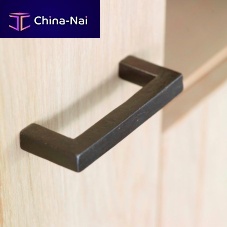 Aged iron furniture handle PMQ-128raw metalwhite bronzeraw bronze
