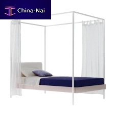 Canopy bed KAPdoublecontemporarywith headboard