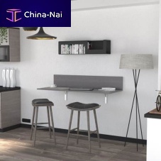 Contemporary table BEKIwoodenmetal baserectangular