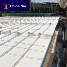 Composite textile membrane roofwater-repellentprefab