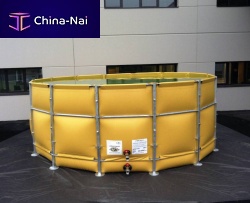 Flexible tank storagefluid collectiontreatment