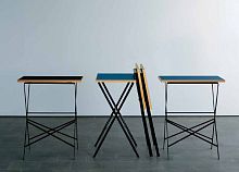 Contemporary table hardwoodrectangularfolding