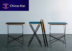 Contemporary table hardwoodrectangularfolding