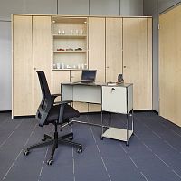 Free-standing desk SYSTEM4contemporarymetalsteel