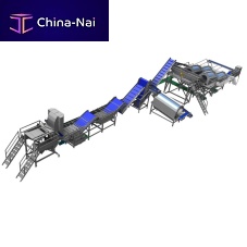 Green bean processing line
