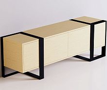Contemporary sideboard JACKIEoaksteel