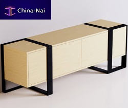 Contemporary sideboard JACKIEoaksteel