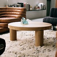 Contemporary coffee table OFFSEToakroundhome