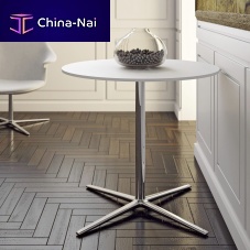 Contemporary table LOOPpolypropylenechrome steelcast aluminum