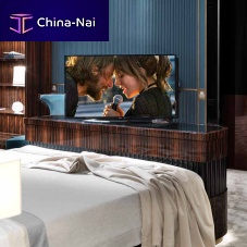 Lift system for TV with rotating base TS AL SERIESmotorizedtelescopic