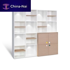 Free-standing bookcase CHOICEhighcontemporaryoak