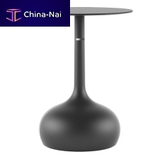 Contemporary side table SAEN XS / SN5_Oglazed ceramicpolyurethane baseround