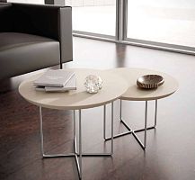 Contemporary nesting tables ZANAMMwoodenroundhome