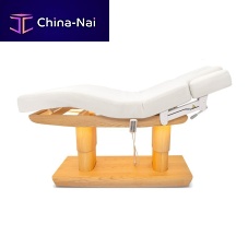 Mechanical spa table DP-Z062Fwith adjustable height backrestwith headrest2-section